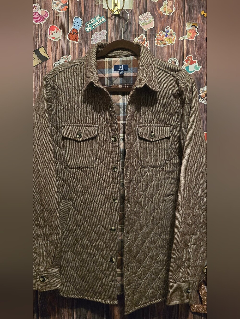 George Quilted Men's Shacket